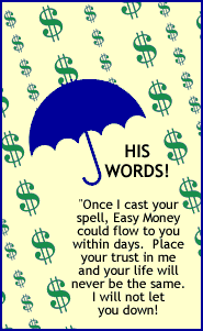 It's raining money!